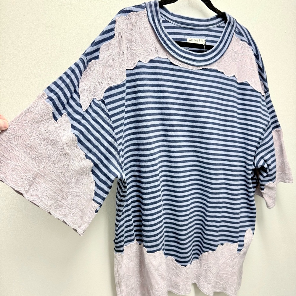 NWT Free People We the Free We The Free Sherbert Tunic, Blue / Purple | Size M - Picture 5 of 8
